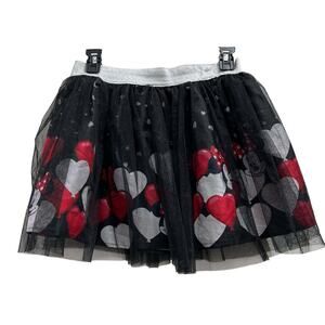 MINNIE MOUSE tulle overlay Mickey Minnie heart Disney Skort Sz XL